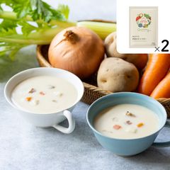 Qummy あさりと野菜のチャウダー 250g (1～2人前)×2袋｜キユーピー【まとめ買いでお得】