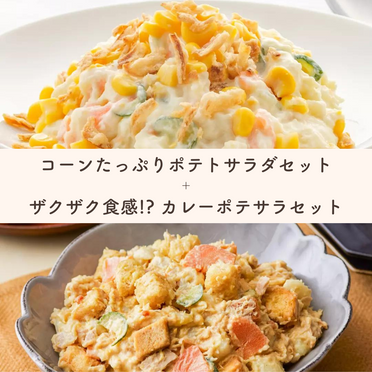 【2食分でお得】ポテサラをアレンジしたサラダ(2～3人前)を2回楽しめるセット Qummy
