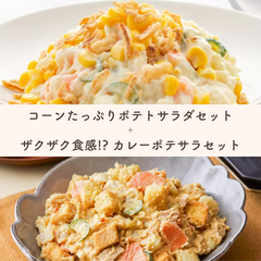 【2食分でお得】ポテサラをアレンジしたサラダ(2～3人前)を2回楽しめるセット Qummy