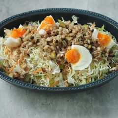 たっぷりもち麦の和風サラダ【管理栄養士菱沼未央さんのお助けQummy】≪Qummy便りコラボ≫Qummy