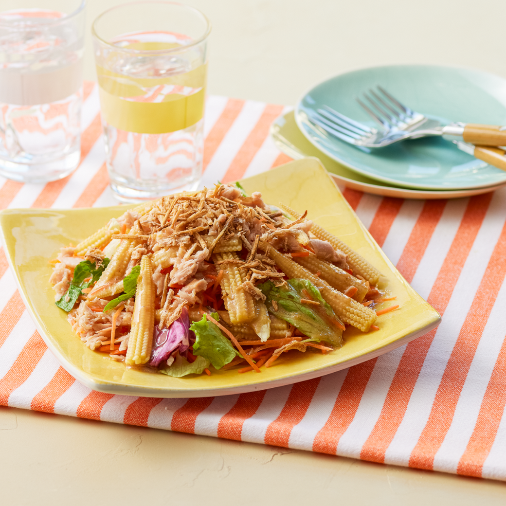 親も子も笑顔があふれた、サラダ試食会レポート