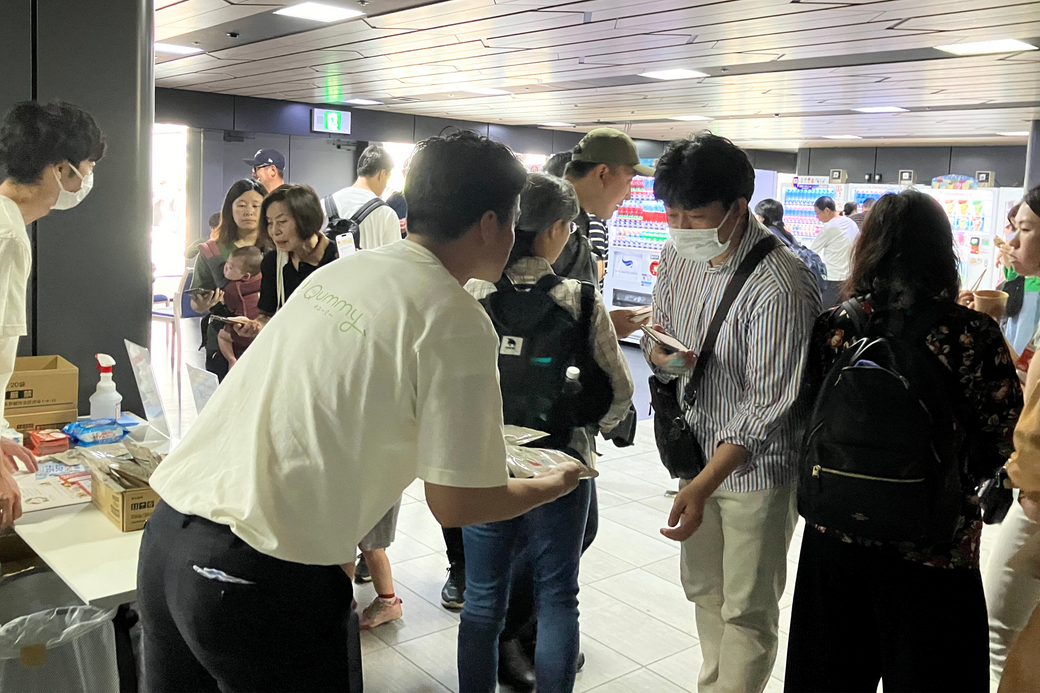 イベントレポート:親も子も笑顔があふれた、サラダ試食会