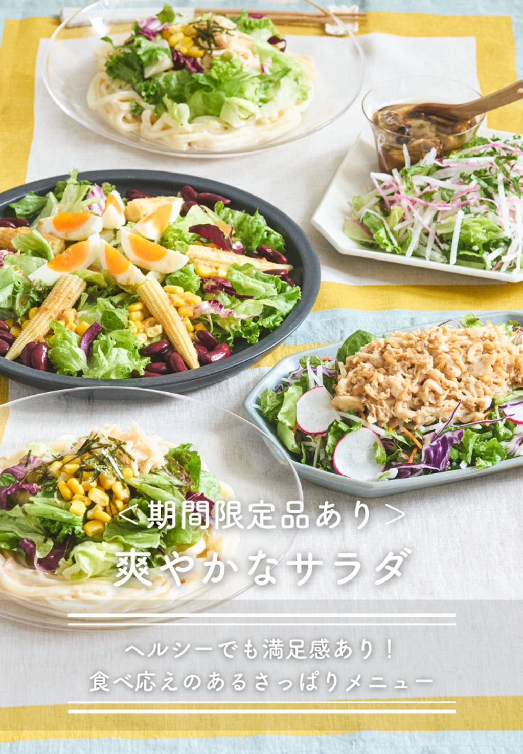 25年5月夏のサラダ