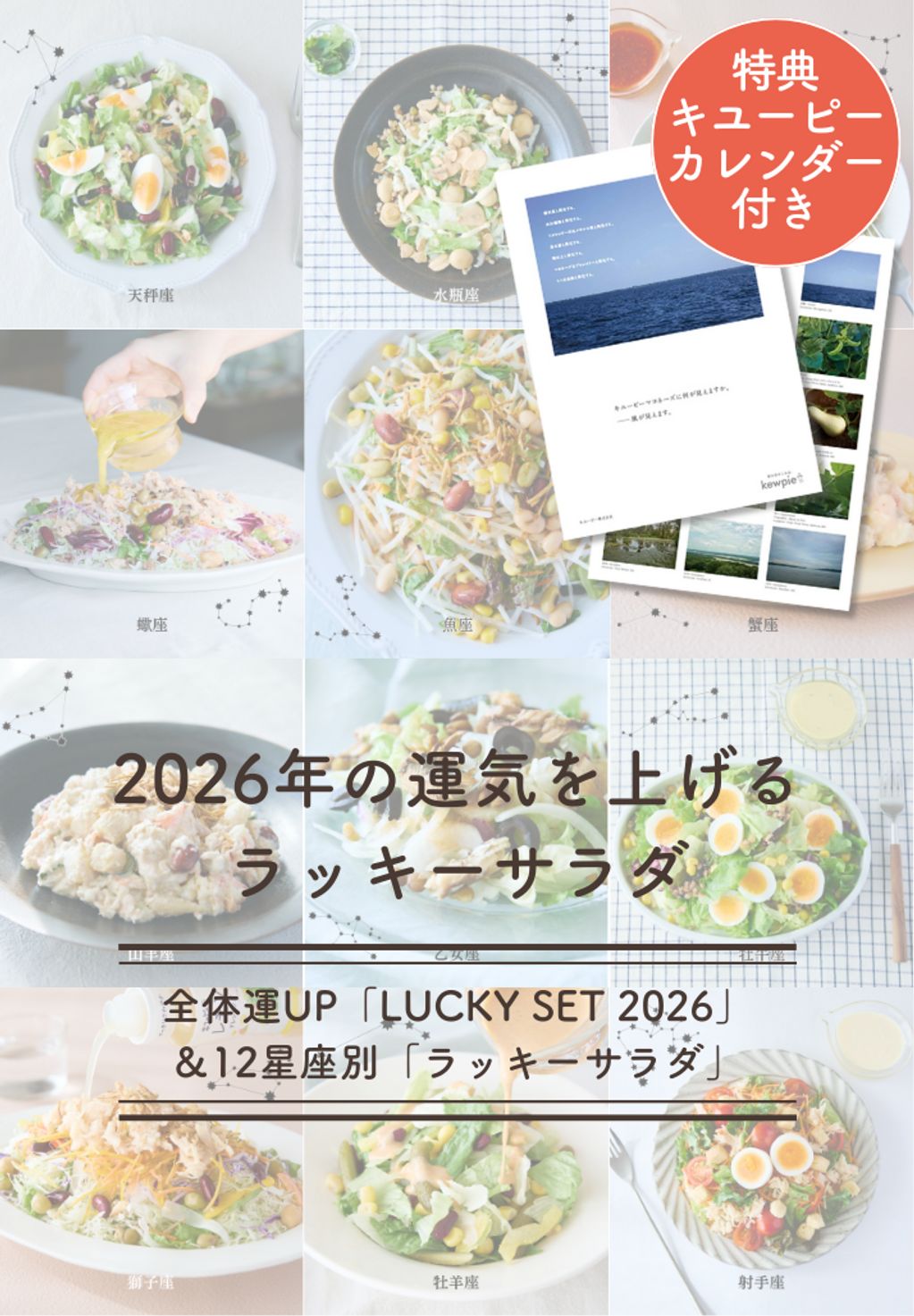 25年12月星座サラダ