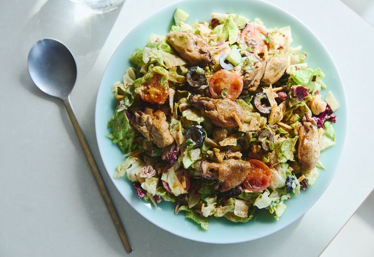 切って混ぜて完成！スモーク牡蠣のせメキシカンサラダ