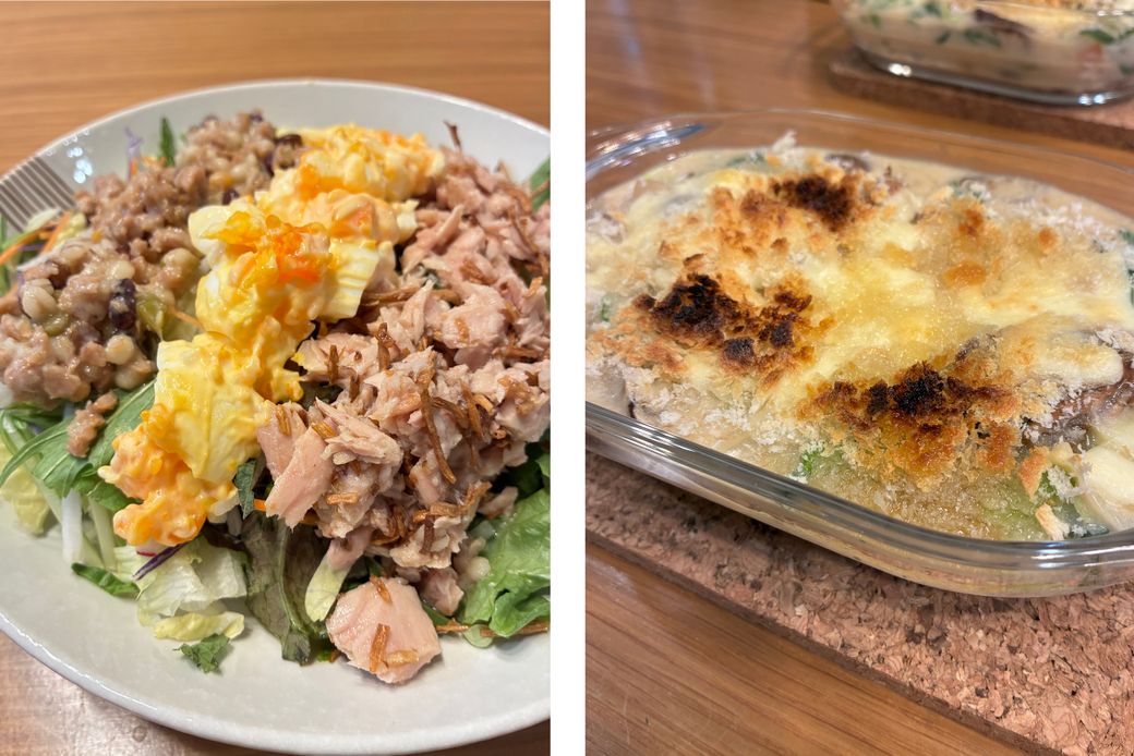 夫婦で楽しむ「頑張らない食卓」。スタッフNがリアルに愛用するお助けアイテムをセットにしました！