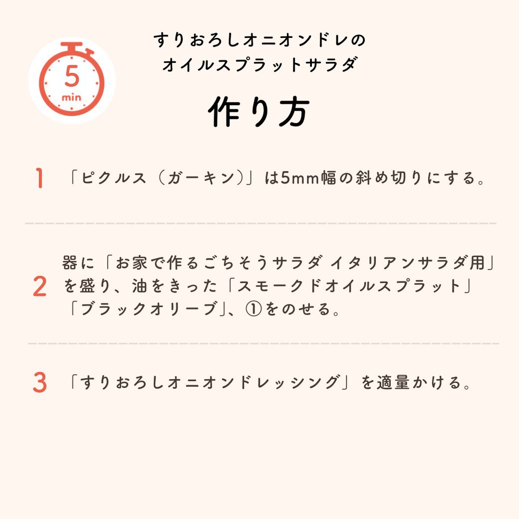 1位はどのドレッシング？ドレッシング総選挙上位4つを使ったサラダメニュー