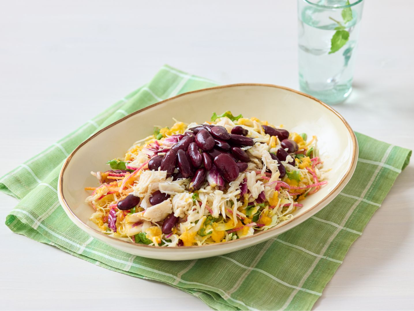 サラダプラスさま専用 販売終了】1/2日分の野菜！プラスささみのたんぱく質サラダ | Qummy