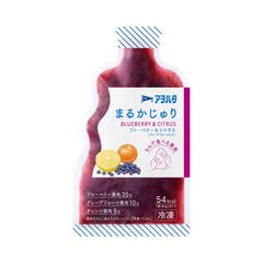 まるかじゅり　ブルーベリー＆シトラス（グレープフルーツ入り）80g｜アヲハタ