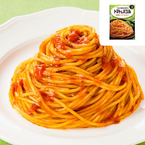 あえるパスタソース　トマト＆バジル　完熟トマト仕立て130g｜キユーピー