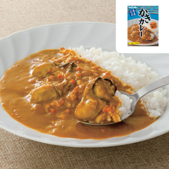 【販売終了】広島名産かきカレー　マイルド甘口  200g(1人前)｜レインボー