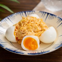 おつまみに！ゆでたまの旨辛ネギマヨまみれ≪世界を味わうマヨ≫≪マヨネーズ100周年≫Qummy