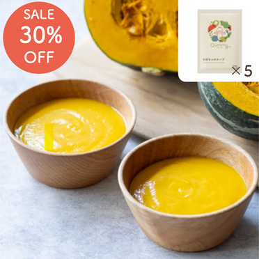 【夏の感謝SALE】Qummy かぼちゃのスープ 250g (1～2人前)×5袋｜キユーピー【まとめ買いでお得】