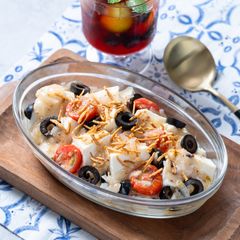 トマトとオリーブの洋風豆腐サラダ≪おつまみサラダ≫Qummy