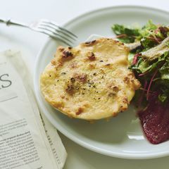 かきグラタンとスモークドオイルスプラットのサラダ≪Qummy便りコラボ≫Qummy