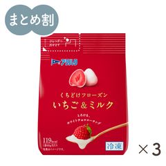くちどけフローズン　いちご＆ミルク60g×3袋