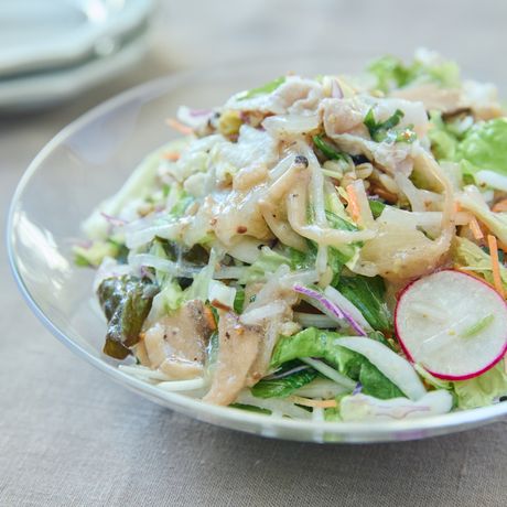 10品目野菜と和える冷しゃぶ