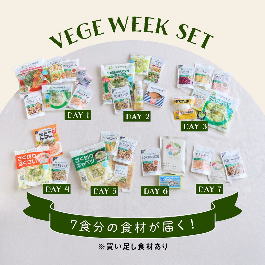 【25日発売】VEGE WEEK 忙しくても栄養をあきらめない！堀井美香さんの「時短ベジごはん」