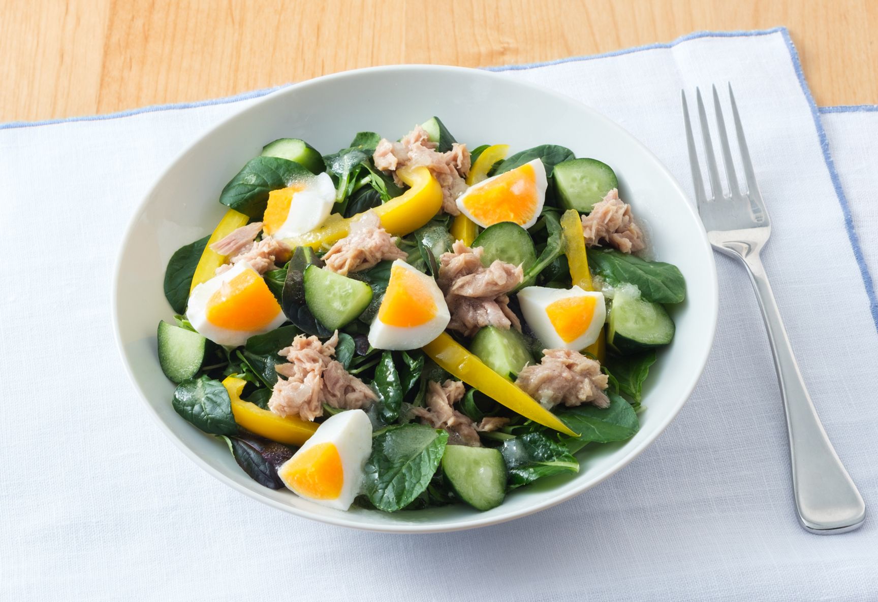 パプリカとツナのサラダのレシピ