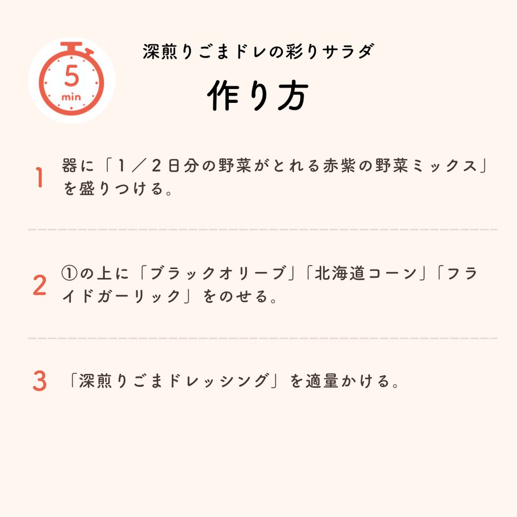 1位はどのドレッシング？ドレッシング総選挙上位4つを使ったサラダメニュー