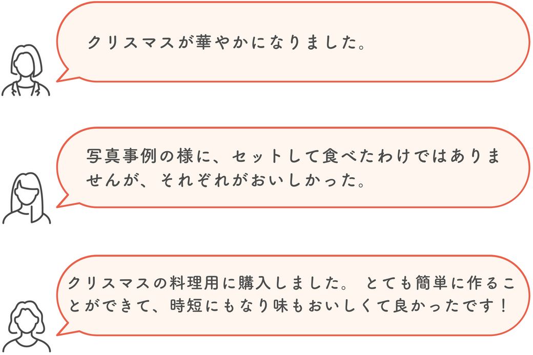 過去の購入者の感想