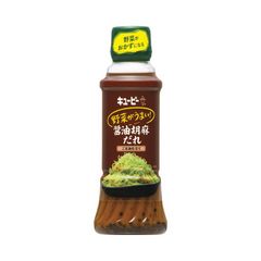 野菜がうまい！醤油胡麻だれ ごま油仕立て300ml｜キユーピー